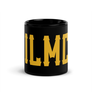 ILMC Black Glossy Mug