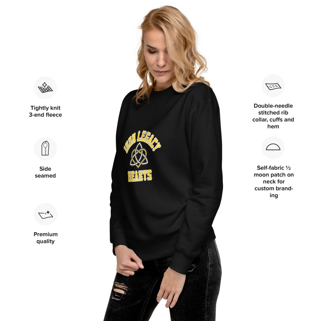 Hearts Premium Sweatshirt