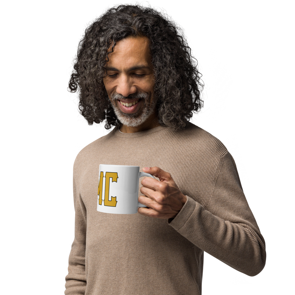 ILMC White glossy mug