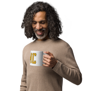 ILMC White glossy mug