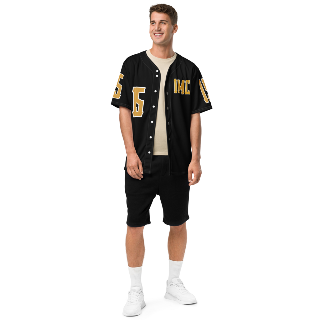 ILMC Black baseball jersey