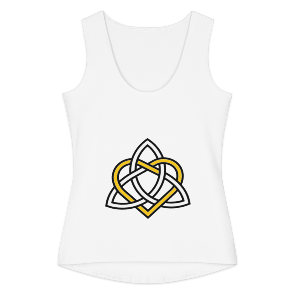 Hearts cotton tank top