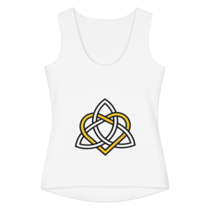 Hearts cotton tank top
