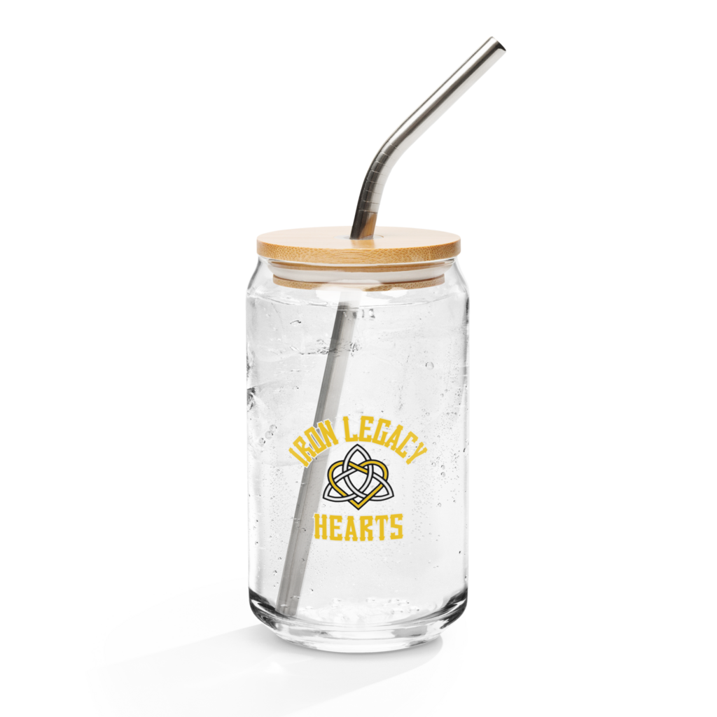 Can-shaped glass