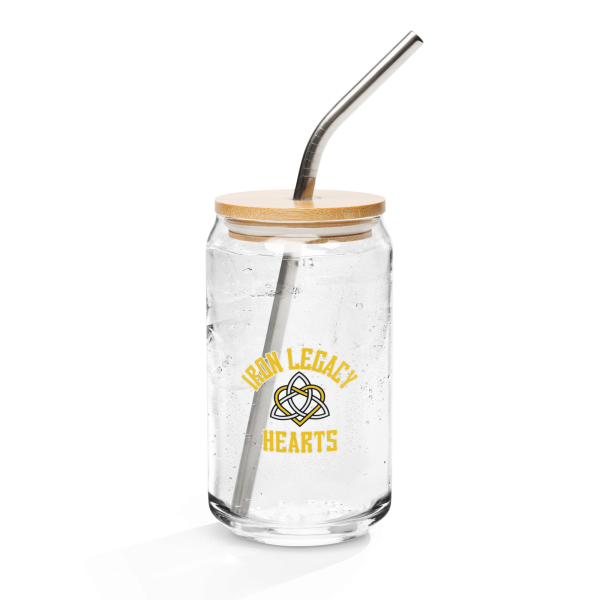 Can-shaped glass